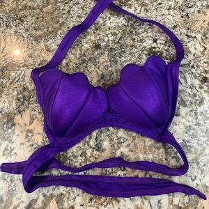 Purple J Valentine Mermaid Bikini/Rave Top